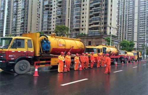 梨树市政管道清淤