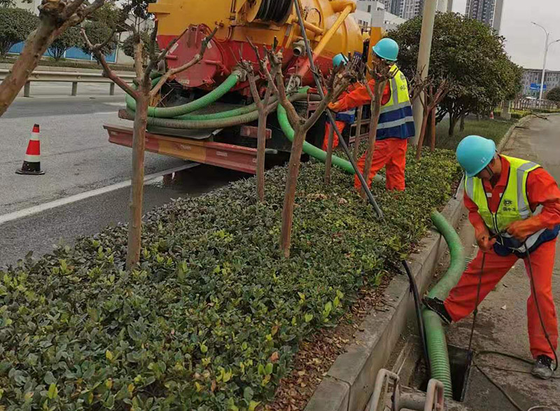 梨树市政管道清淤